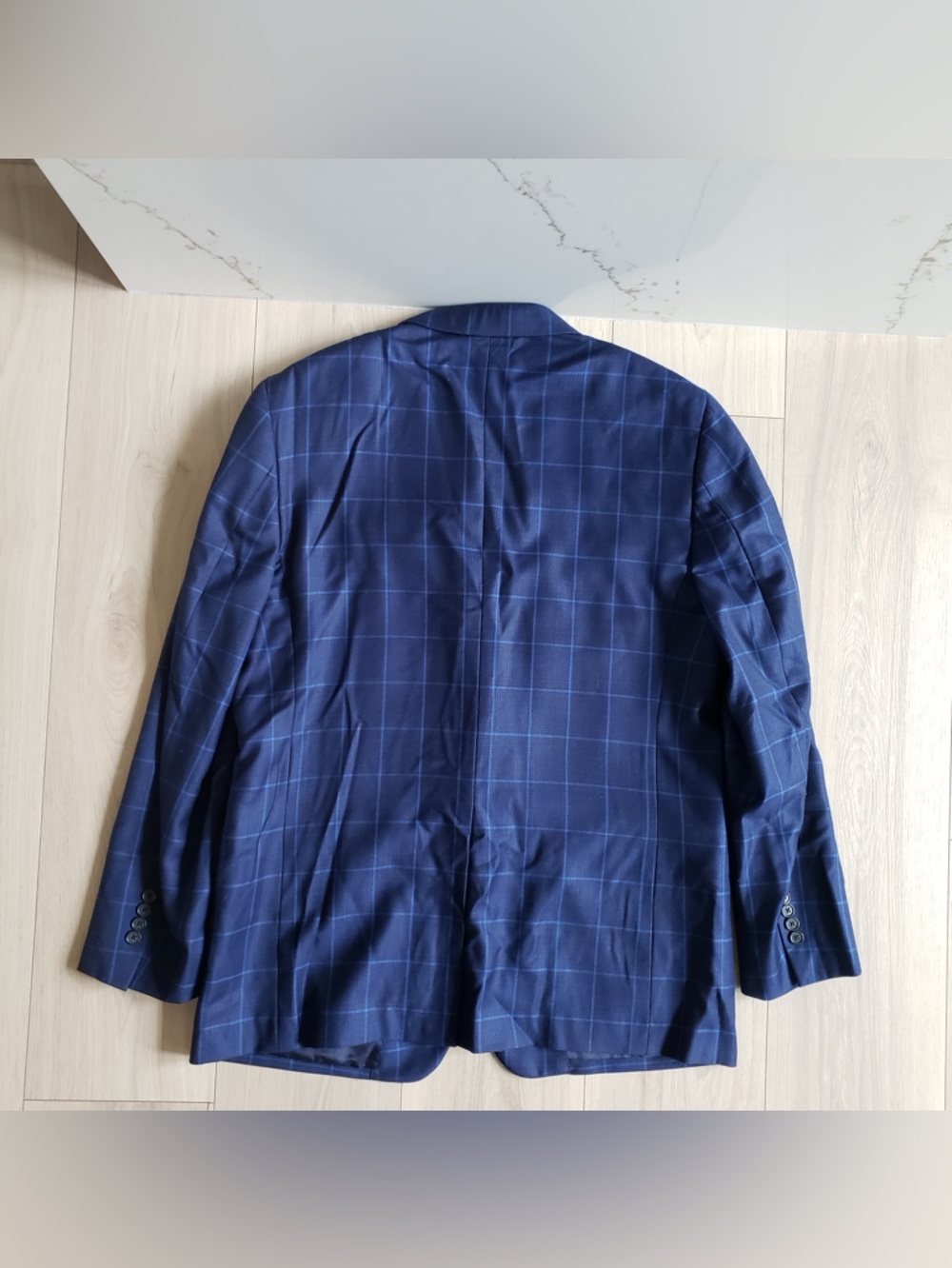 Brooks Brothers Regent Reda Pure Wool Sport Coat Navy Blue - Picture 3 of 9